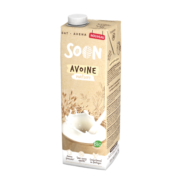 BOISSON AVOINE NATURE UHT | BIO - 1 L - Par 8 - SOON