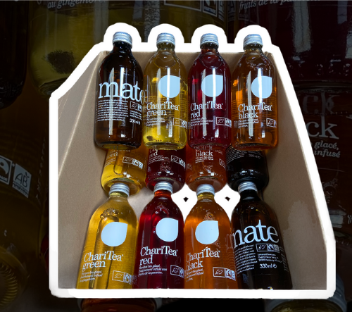 COFFRET 12 BOISSONS THÉS GLACÉS | BIO - 33 CL - CHARITEA