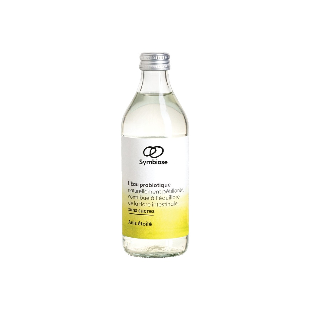 EAU PROBIOTIQUE ANIS - BIO - 33 CL - PAR 12 - SYMBIOSE