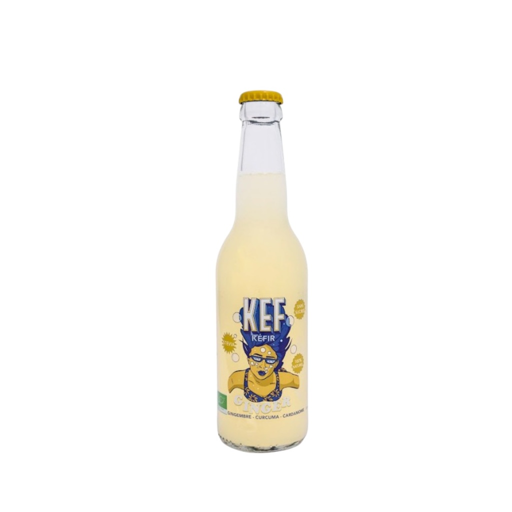 KEFIR GINGER 33CL - FRENCHKEF - PAR 12