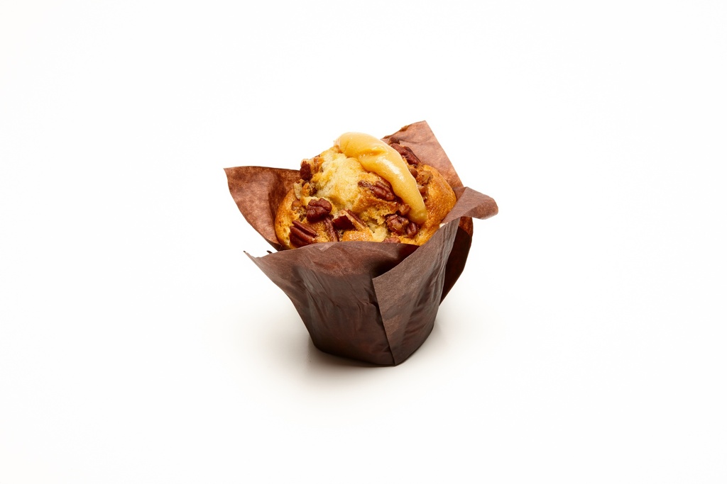 MUFFIN ARTISANAL CARAMEL NOIX DE PECAN - 140 G - Par 5