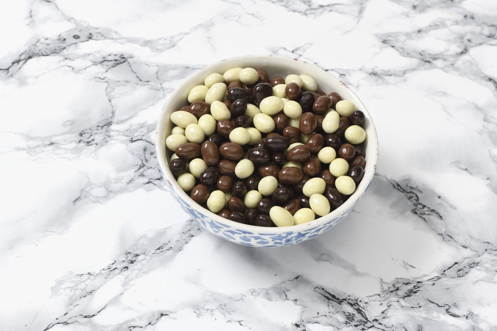 SACHET ARACHIDES ENROBÉES 3 CHOCOLATS - M - 600 G - EAT5