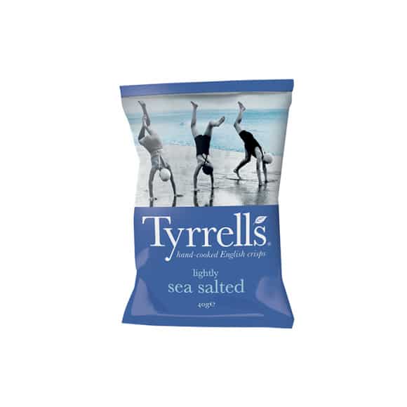 CHIPS SEA SALT - 40 G - Par 18 - TYRRELLS