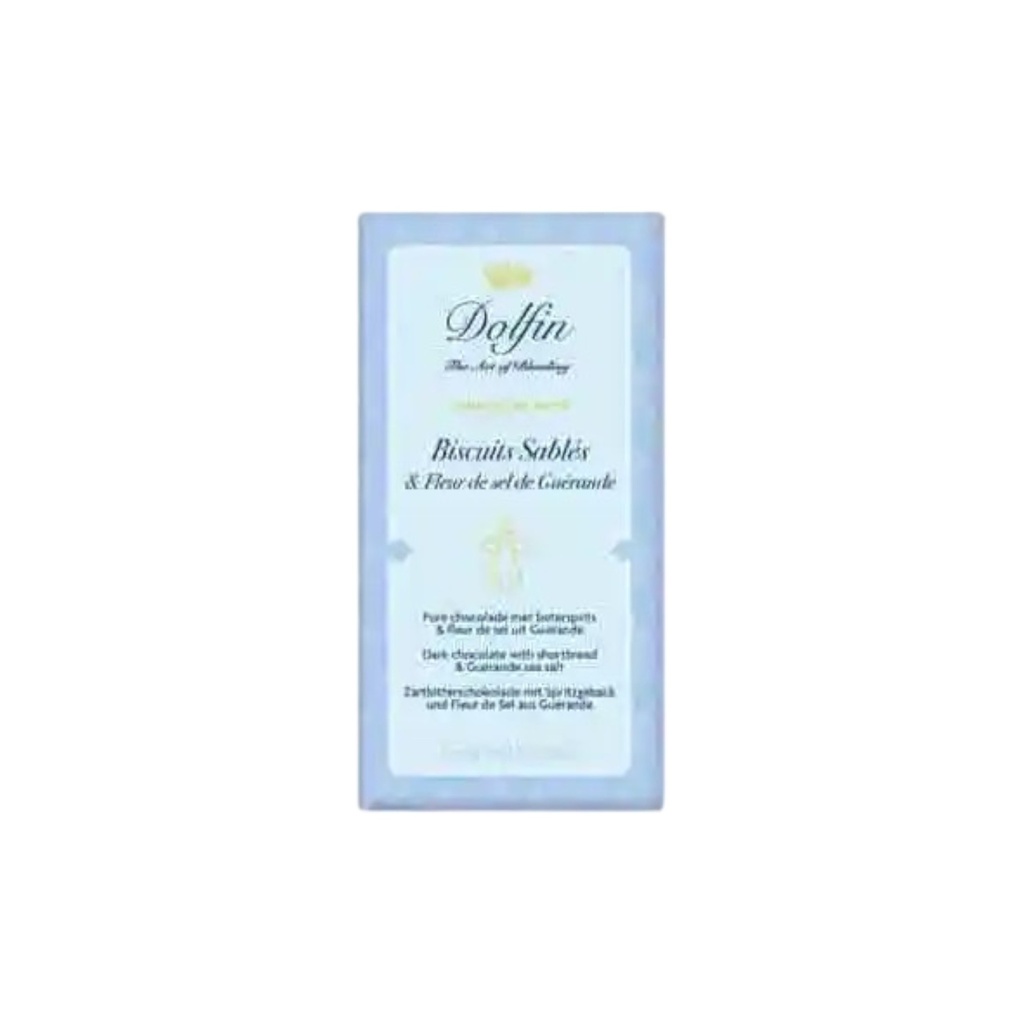 CHOCOLAT NOIR ET FLEUR DE SEL - 30 G - Par 25 - DOLFIN