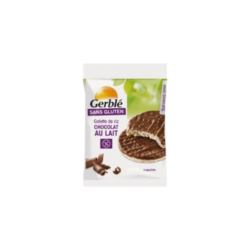 GALETTE RIZ CHOCO NOIR - 33 G - PAR 28 - GERBLE