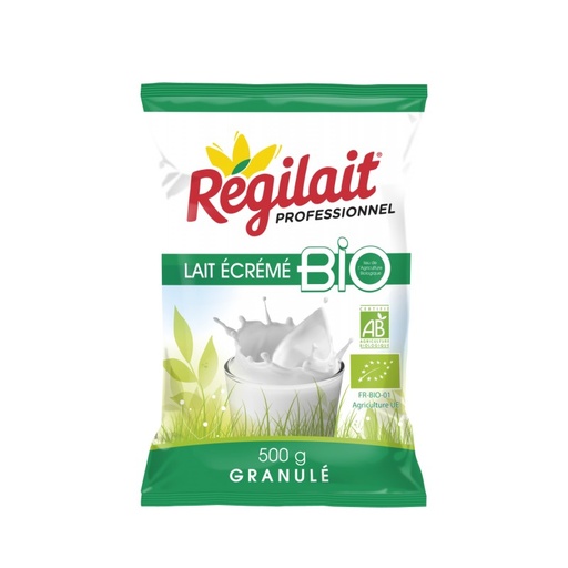 [TGD 02] LAIT ÉCRÉMÉ EN GRANULÉS - BIO - 500 G - PAR 1 - REGILAIT