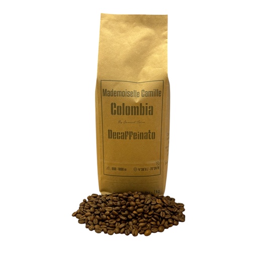 [11GOODDC] CAFÉ Grain CAMILLE DÉCAFÉINÉ (COLOMBIE) - 1 KG - GOOD DAILY