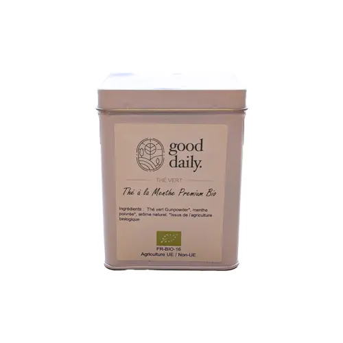 [82451] BOÎTE DE THÉ MENTHE PREMIUM - BIO - 20INFUSETTES - GOOD DAILY