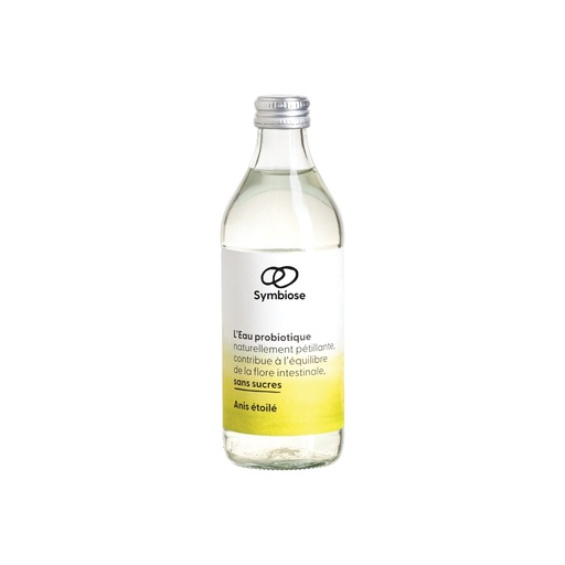 [BIF-1608] EAU PROBIOTIQUE ANIS - BIO - 33 CL - PAR 12 - SYMBIOSE