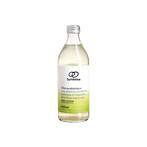 [BIF-1607] EAU PROBIOTIQUE MÉLISSE - BIO - 33 CL - PAR 12 - SYMBIOSE