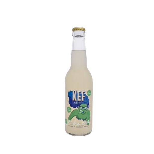 [BIF-1533] KEFIR FLOWERS 33CL - FRENCHKEF - PAR 12