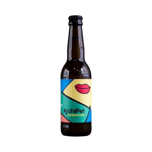 [BIF-1577] KOMBUCHA FEUILLES DE FIGUIER - BIO - 33 CL - PAR 12 - ARCHIPEL