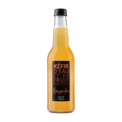 [BIF-1529] KÉFIR DE FRUIT, GINGEMBRE 33CL - L'ATELIER DU FERMENT - PAR 12