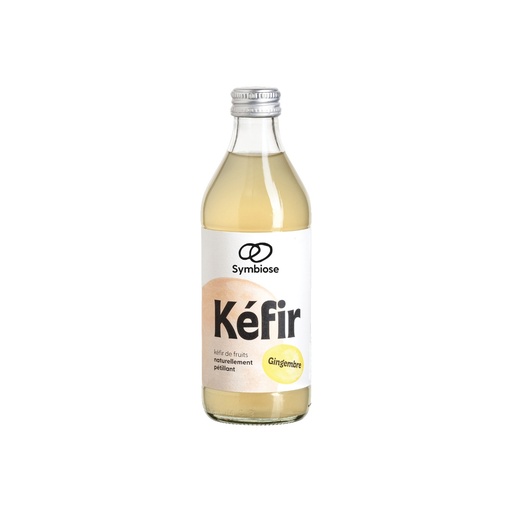 [BIF-1604] KÉFIR DE FRUITS GINGEMBRE - BIO - 33 CL - PAR 12 - SYMBIOSE