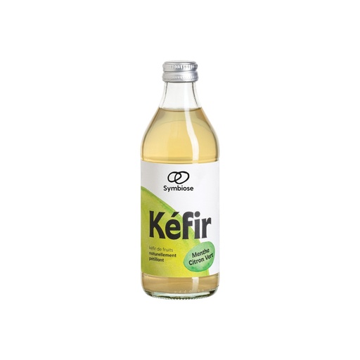 [BIF-1603] KÉFIR DE FRUITS MENTHE CITRON VERT - BIO - 33 CL - PAR 12 - SYMBIOSE