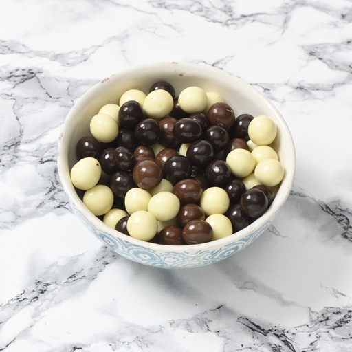 [SNA-SAC-003-0908] SACHET AMANDES ENROBÉES 3 CHOCOLATS - M - 600 G - EAT5