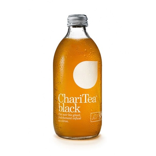 [BIF-THÉ-048-0100] THÉ GLACÉ BLACK | BIO - 33 CL - Par 12 - CHARITEA