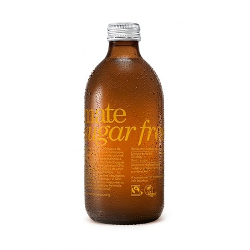 [BIF-THÉ-041-1043] THÉ GLACÉ MATÉ GINGER SANS SUCRES | BIO - 33 CL - Par 12 - CHARITEA