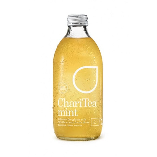 [BIF-THÉ-041-1042] THÉ GLACÉ MENTHE SANS SUCRES | BIO - 33 CL - Par 12 - CHARITEA
