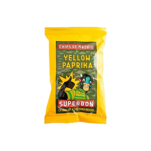 [SNE-CHI-041-1510] CHIPS PAPRIKA JAUNE - 45 G - Par 36 - SUPERBON