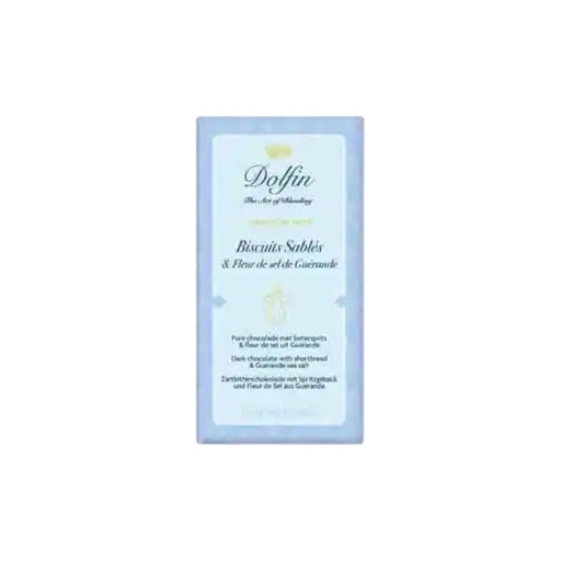 [SNE-CHO-041-1092] CHOCOLAT NOIR ET FLEUR DE SEL - 30 G - Par 25 - DOLFIN