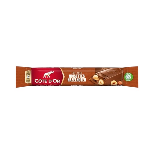 [SNE-COT-007-1501] COTE D'OR CHOCOLAT LAIT NOISETTE - 45 G - Par 32