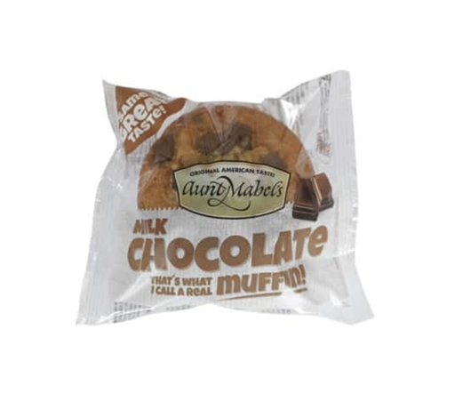 [SNE-MUF-041-1372] MUFFIN CHOCOLAT AU LAIT INDIVIDUEL - 100 G - Par 16 - AUNT MABEL'S
