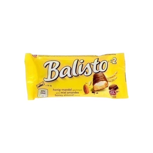 BARRES CÉRÉALES AU CHOCOLAT- LAIT ET MIEL - 37 G - PAR 20 - BALISTO