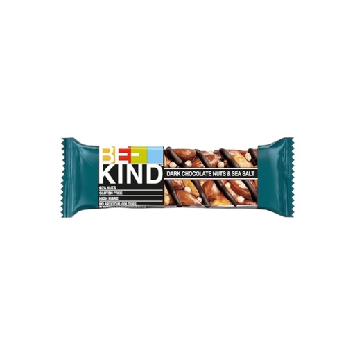 BARRES DE CÉRÉALES CHOCOLAT NOIR ET NOISETTE SEL DE MER - 40 G - PAR 24 - BE KIND