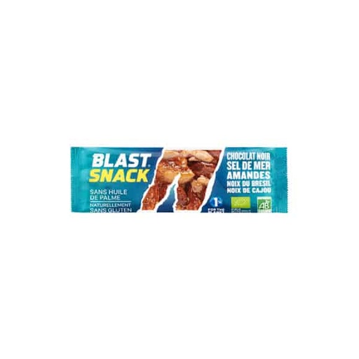 BARRES DE CÉRÉALES CHOCOLAT NOIR  - BIO - 40 G - PAR 15 - BLAST