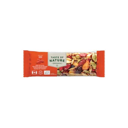 BARRE DE CEREALES GOJI - BIO - 40 G - PAR 16 - TASTE OF NATURE