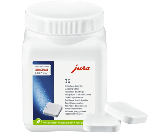 [70751] PASTILLES DE DÉTARTRAGE - 36 PCS - JURA