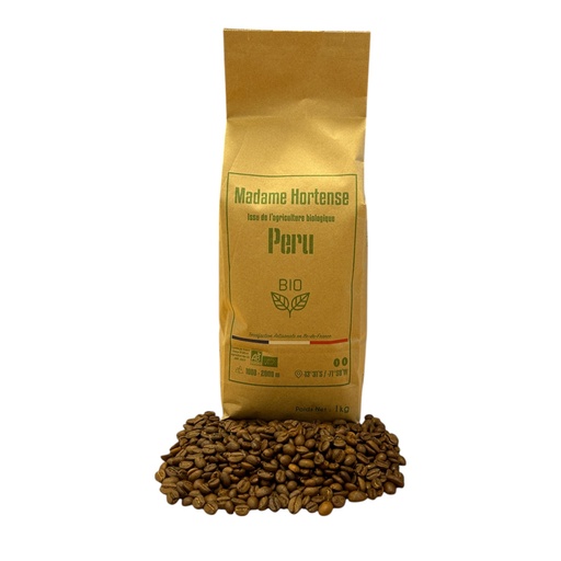 [10GODPE] CAFÉ Grain MONSIEUR GASPARD (PÉROU SHG) - 1 KG - GOOD DAILY