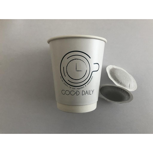 GOBELETS 8 OZ À DOUBLE PAROI - COMPOSTABLE - 25 PCS - GOOD DAILY